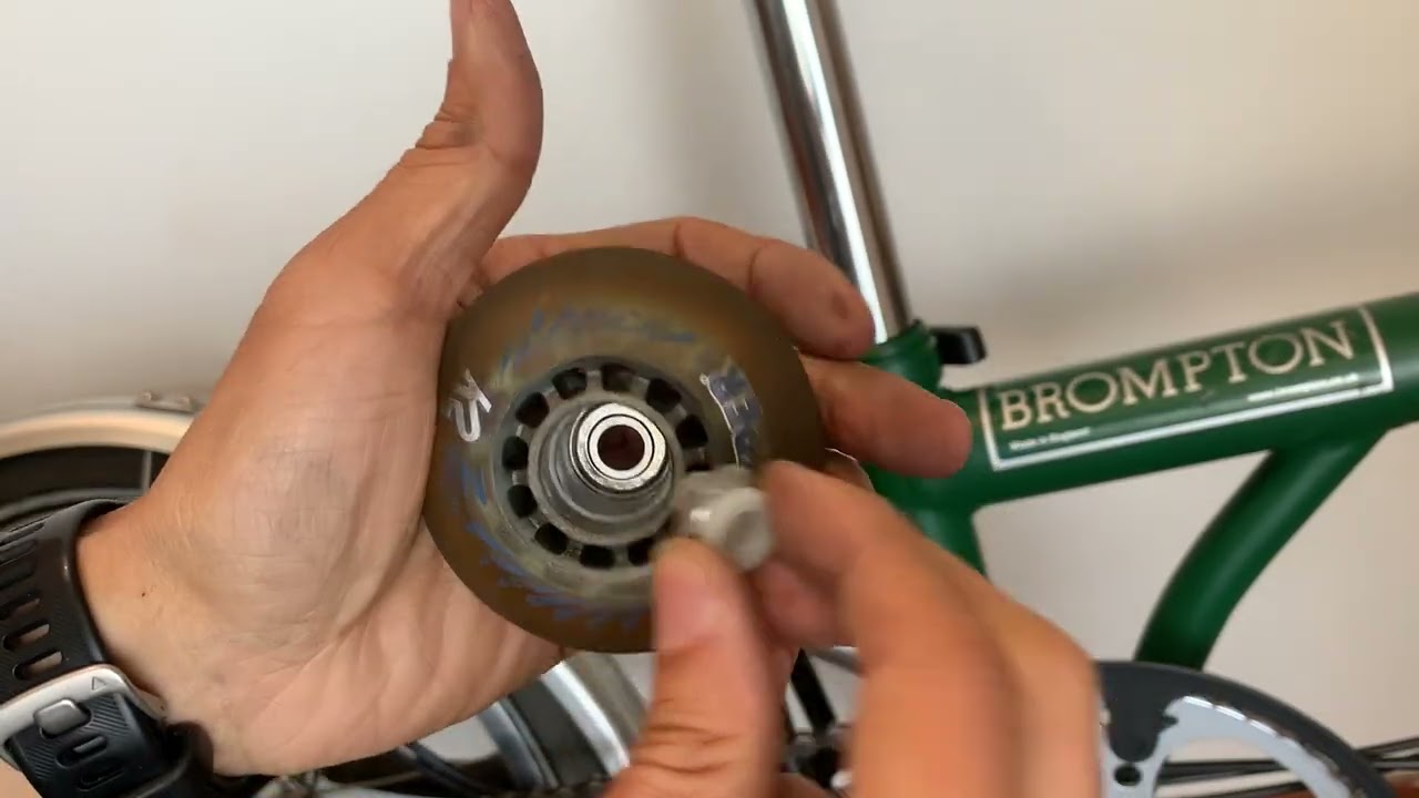 Brompton ez wheel upgrade to skating wheels