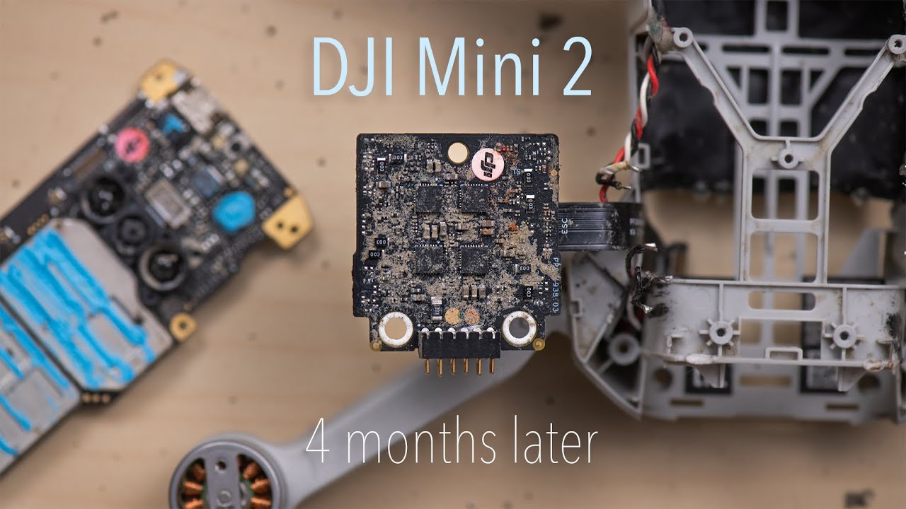 Reviving DJI Mini 2 After Water Crash: Disassembly and Cleaning After 4 Months