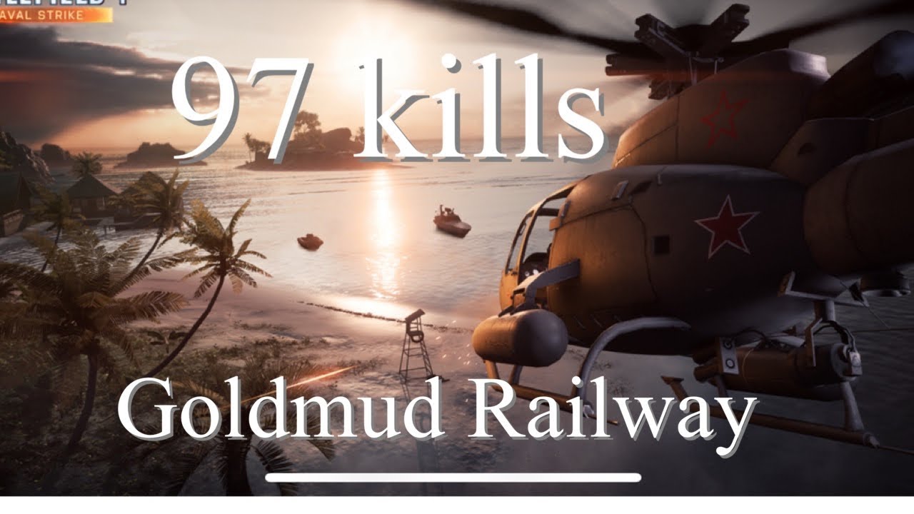 [BF4] 97 SCOUT HELI KILLS IN 19 MINUTES | GOLMUD RAILWAY
