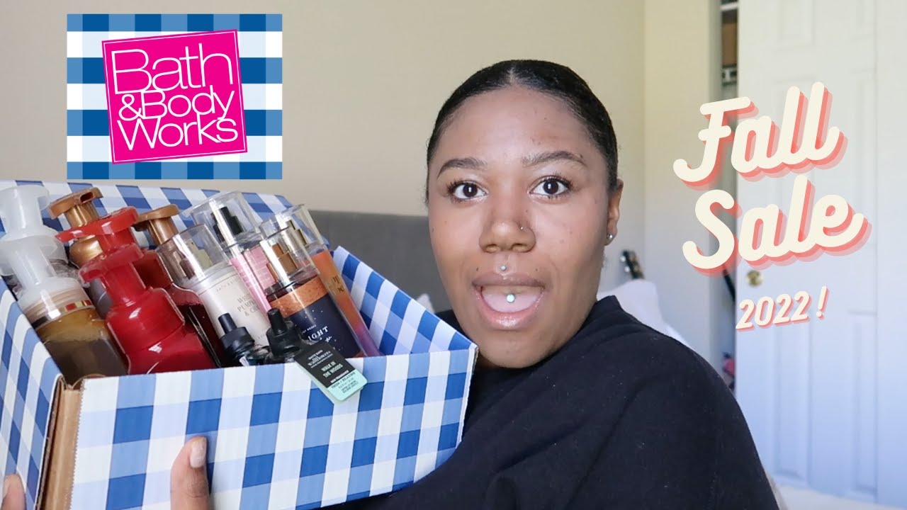 BATH AND BODY WORKS FALL SALE HAUL 2022