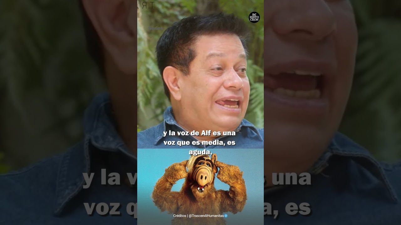 Carlos Segundo construyendo la voz de Alf #mexico #doblajelatino