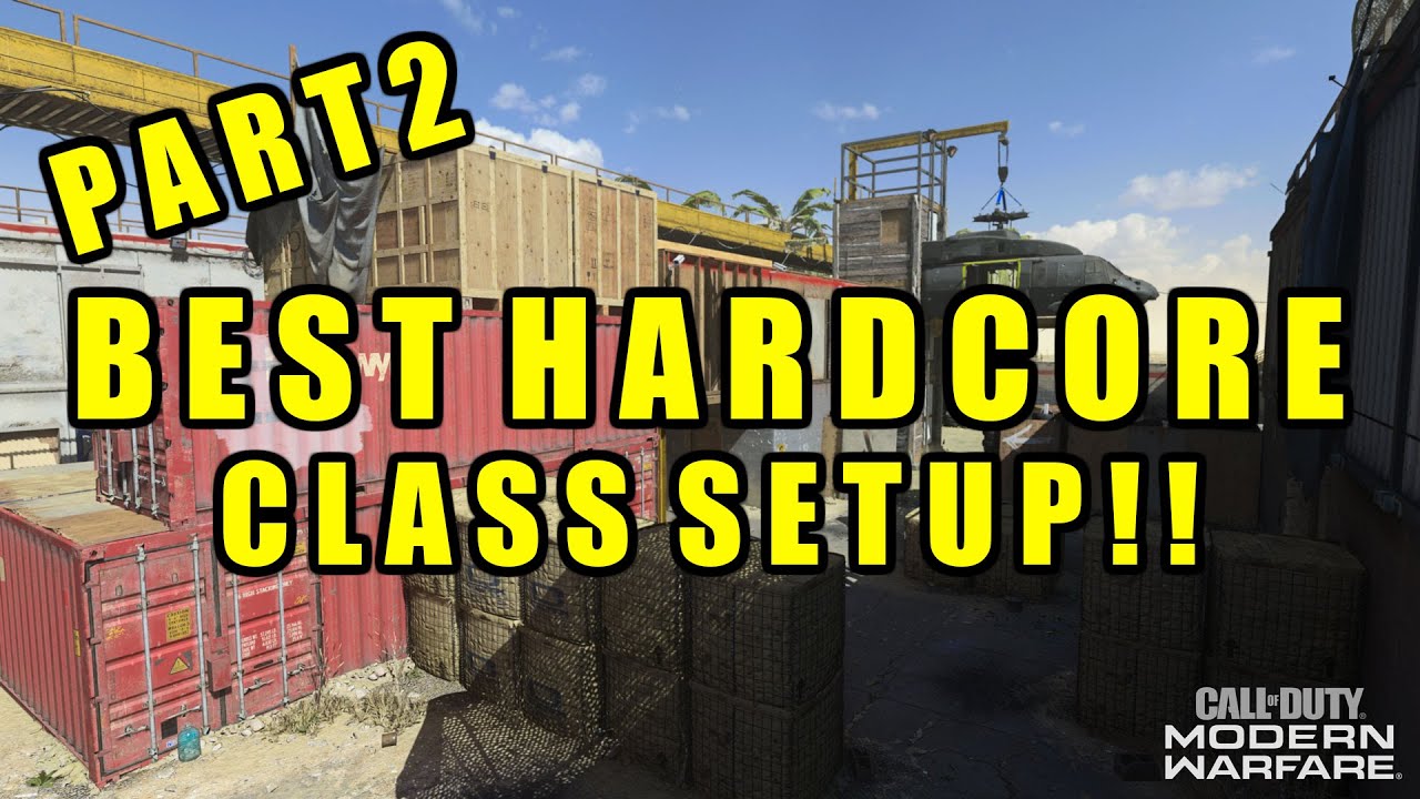 COD Modern Warfare: BEST HARDCORE CLASS SET UP  | BEST ONE-SHOT AR IN HARDCORE!!