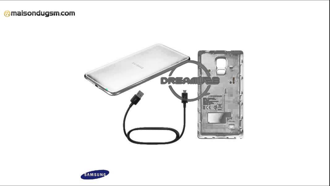 Pack Charge par Induction Blanc Samsung Galaxy Note Edge N915