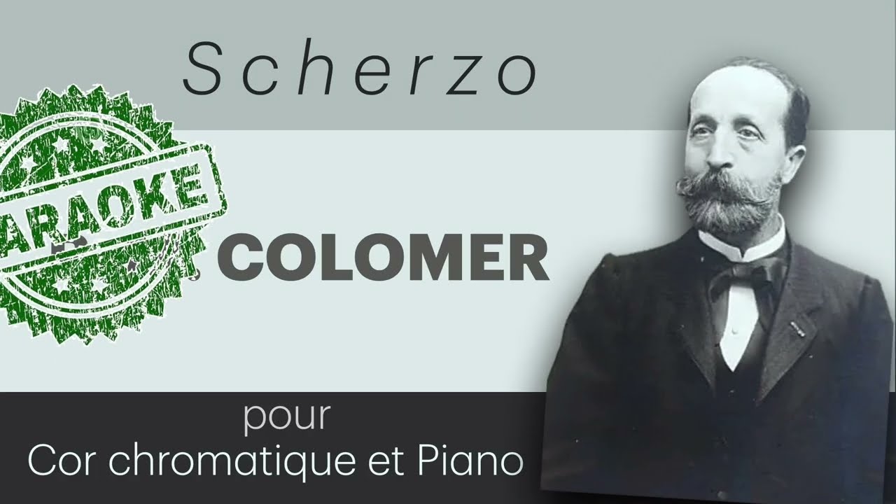 B. M. COLOMER: Scherzo (PLAY-ALONG)