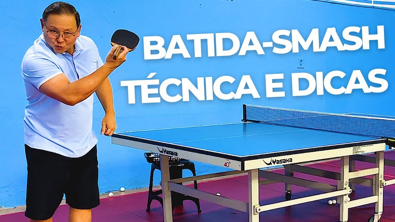SMASH POTENTE NO TÊNIS DE MESA: TÉCNICA E ESTRATÉGIAS