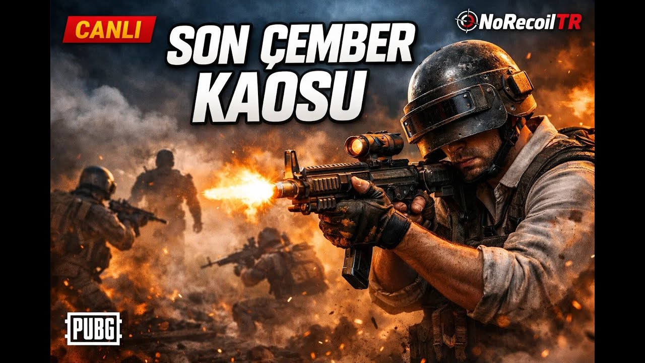 Son Çember Kaosu  - PUBG Canlı Yayın