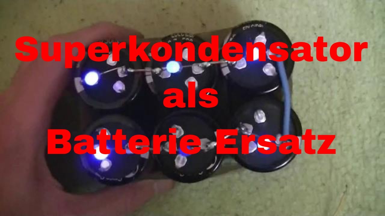 Roller mit Superkondensator und Gleichstrom Laderegler - eflose #844