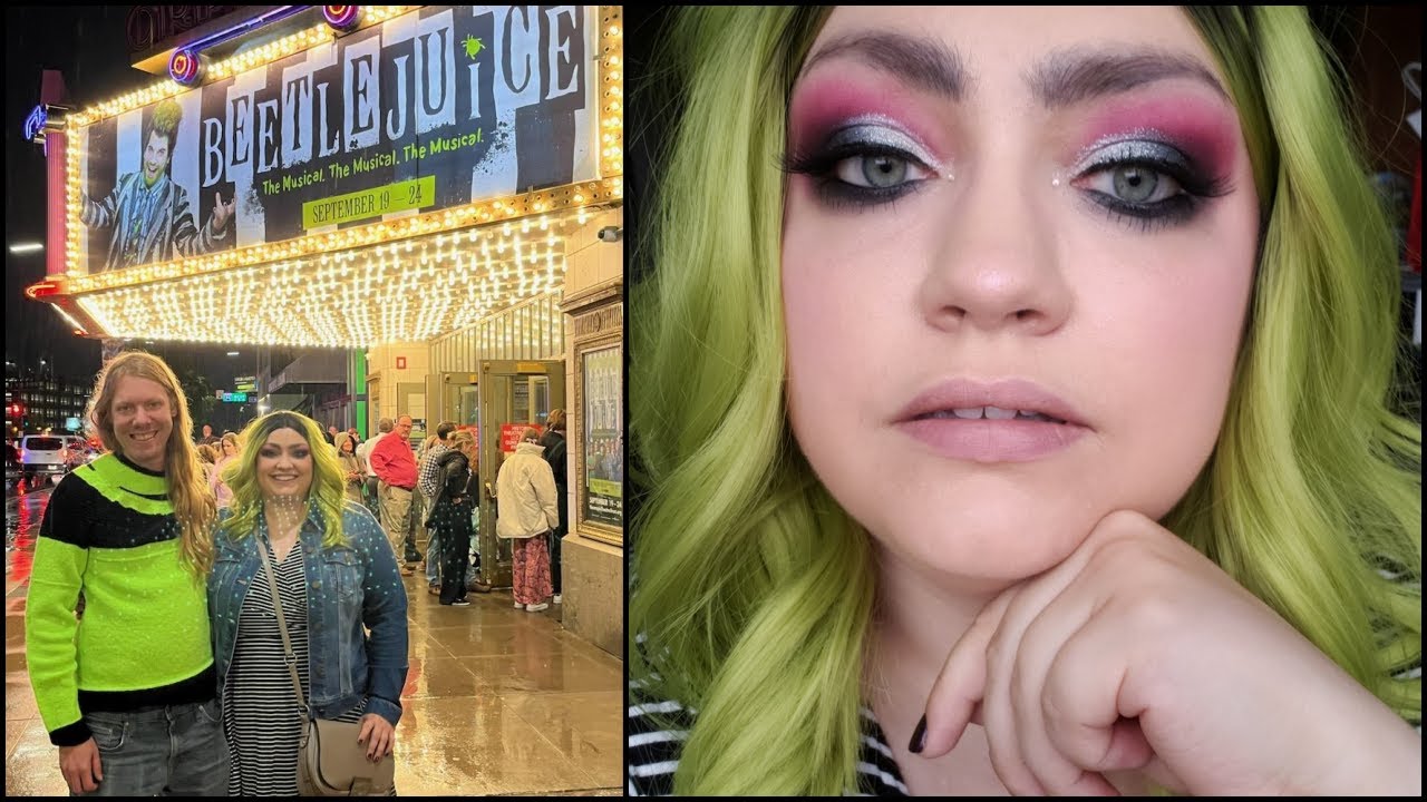 DRESS-UP DATE NIGHT: Going To See BEETLEJUICE The Musical | Date Night Get Ready & UNready With Us!