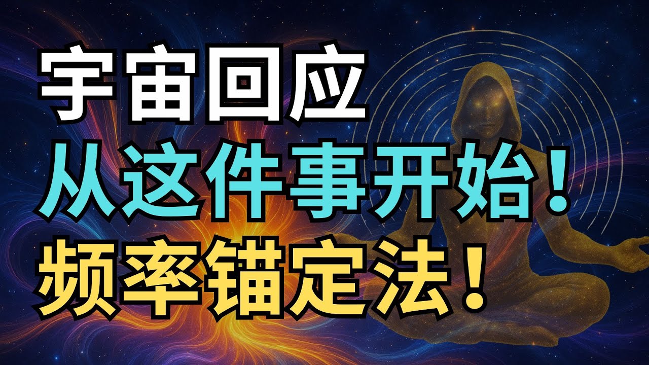99%人忽略的高维秘诀 | 高维存在每天都在做的频率锚定法！| 觉行致富 Awaken & Abundant