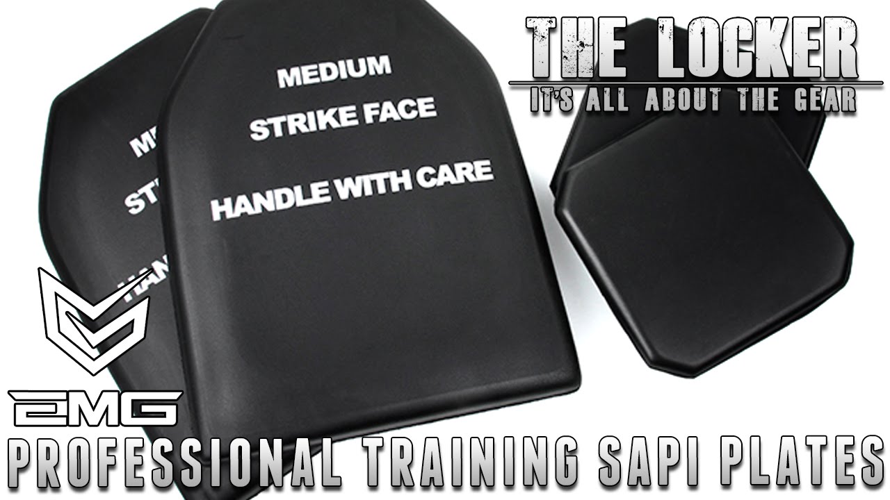 EMG Professional Training SAPI Plate Set [The Locker] Airsoft Evike.com