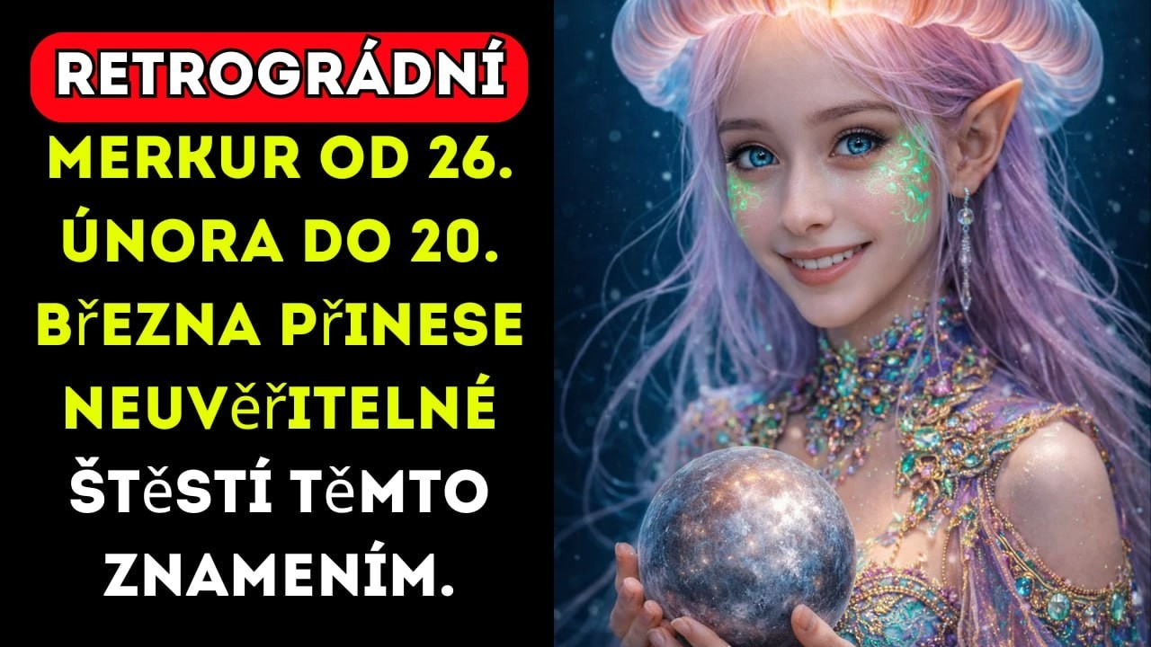 Retrográdní Merkur od 26. února do 20. března přinese neuvěřitelné štěstí těmto znamením.