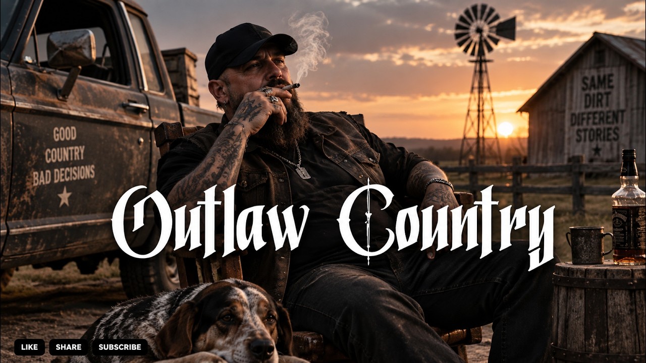 New Outlaw Country Rap Road Mix 2026 | Empty Pockets, Full Throttle & Hard Country Hustle