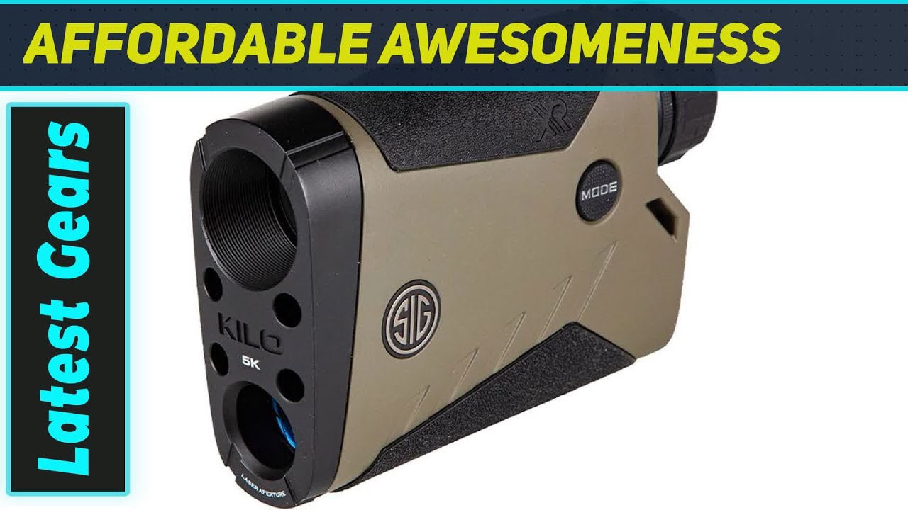 Sig Sauer KILO5K 7x25mm &ndash; The Ultimate Long-Range Tactical Rangefinder for Precision Hunters