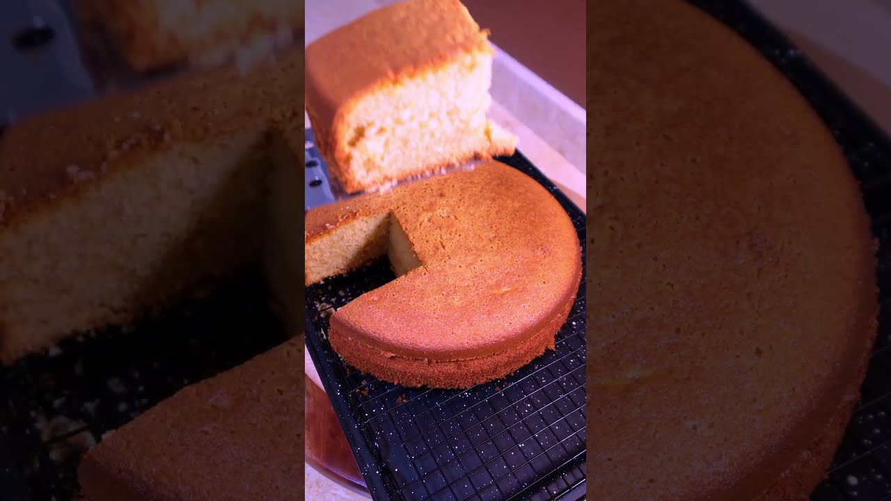 كيكة الأجداد🍞وصفة كيكة الفانيليا الأصلية البسيطة بدون أضافات وأفتكسات💯