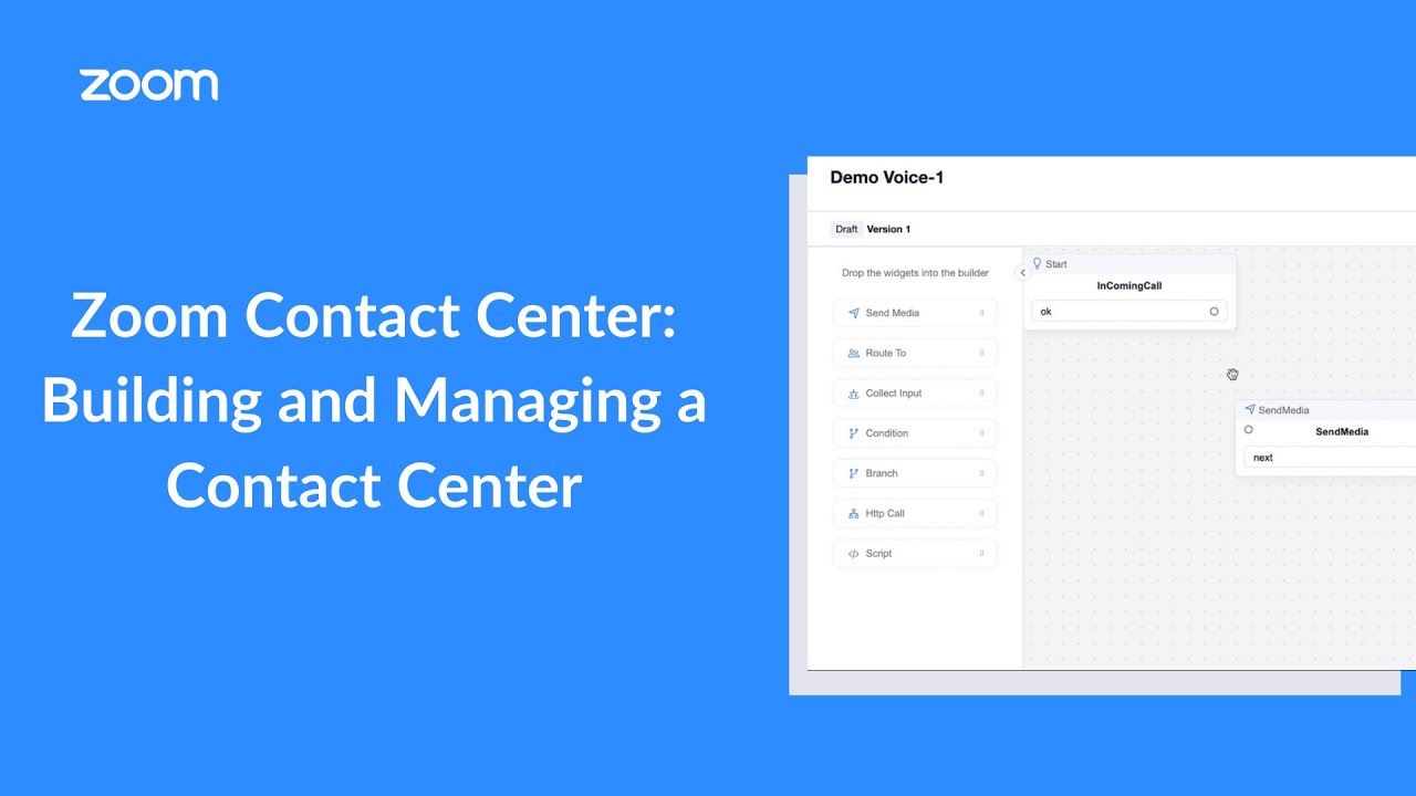Zoom Contact Center - Easily Build and Manage a Contact Center