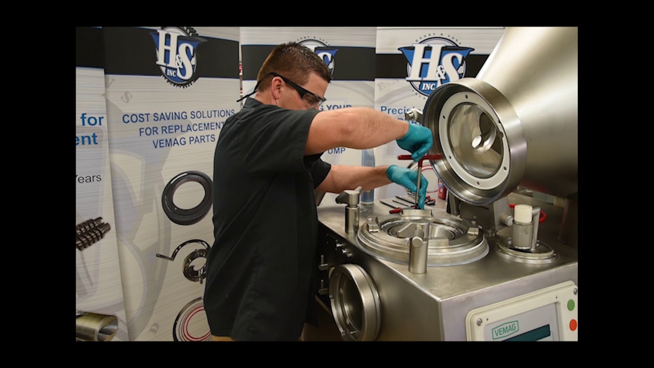 Part 4 Vemag HP-C / E Four Point Bearing Service