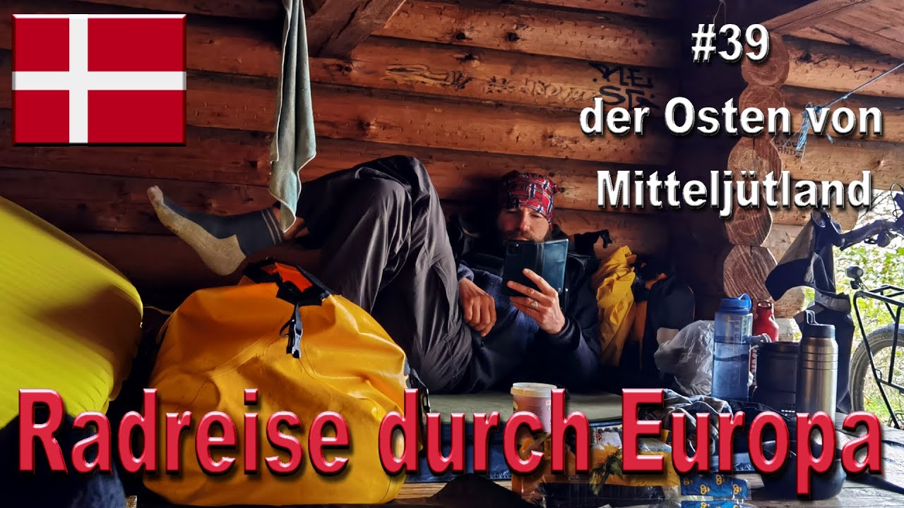 Radreise durch Europa #39 der Osten von Mitteljütland / Dänemark