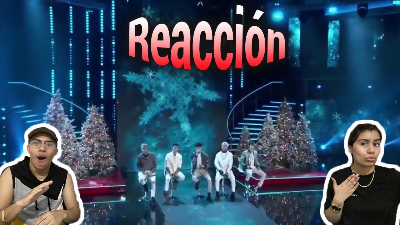 MEXICANOS REACCIONAN 🇲🇽II CNCO Fiesta en mi casa (LIVE UNIVISION) II ❄️
