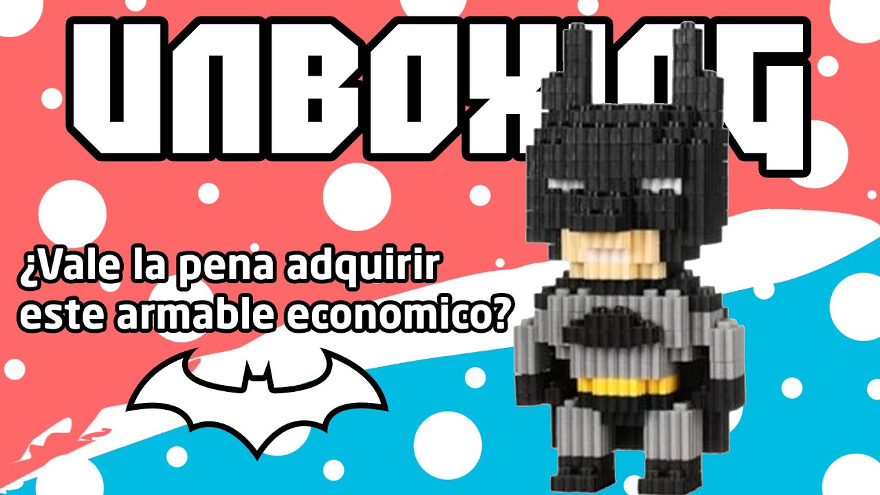 DUZ Magic Block Batman | UNBOXING | ¿Tenian que sobrar piezas?