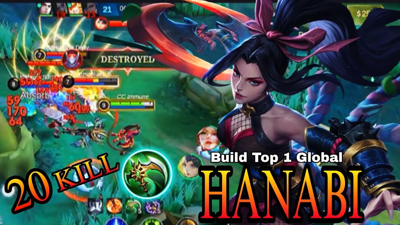 Hanabi 20 Kills 🔥 Insane Clutch Outplays You Won’t Believe! 😱 | Best Build | Mobile Legends 