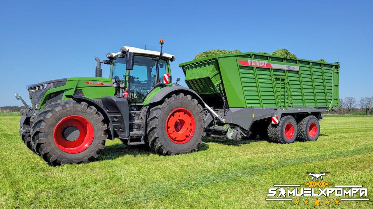Zbiór Traw z Firmą Anderwald | Fendt 942 & Fendt Tigo 70 PR |