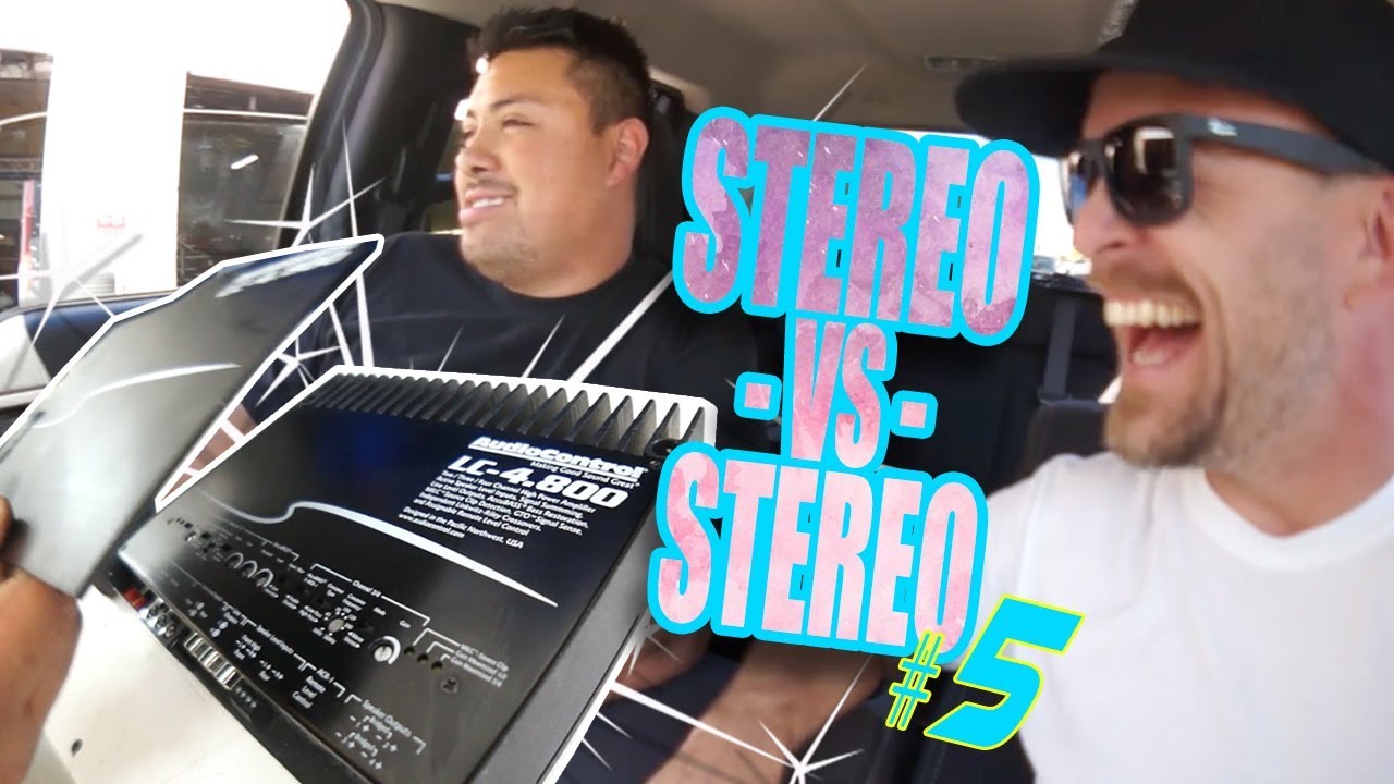 Audio Control LC-4.800 amplifier - VS - JL Audio HD600/4 In the TRIPLE CHROME CAMRY!- AMPLIFIED #672
