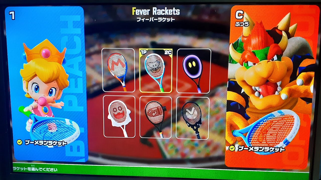 #マリオテニスフィーバー　スイングモード+ストーリーモード攻略　ライブ配信