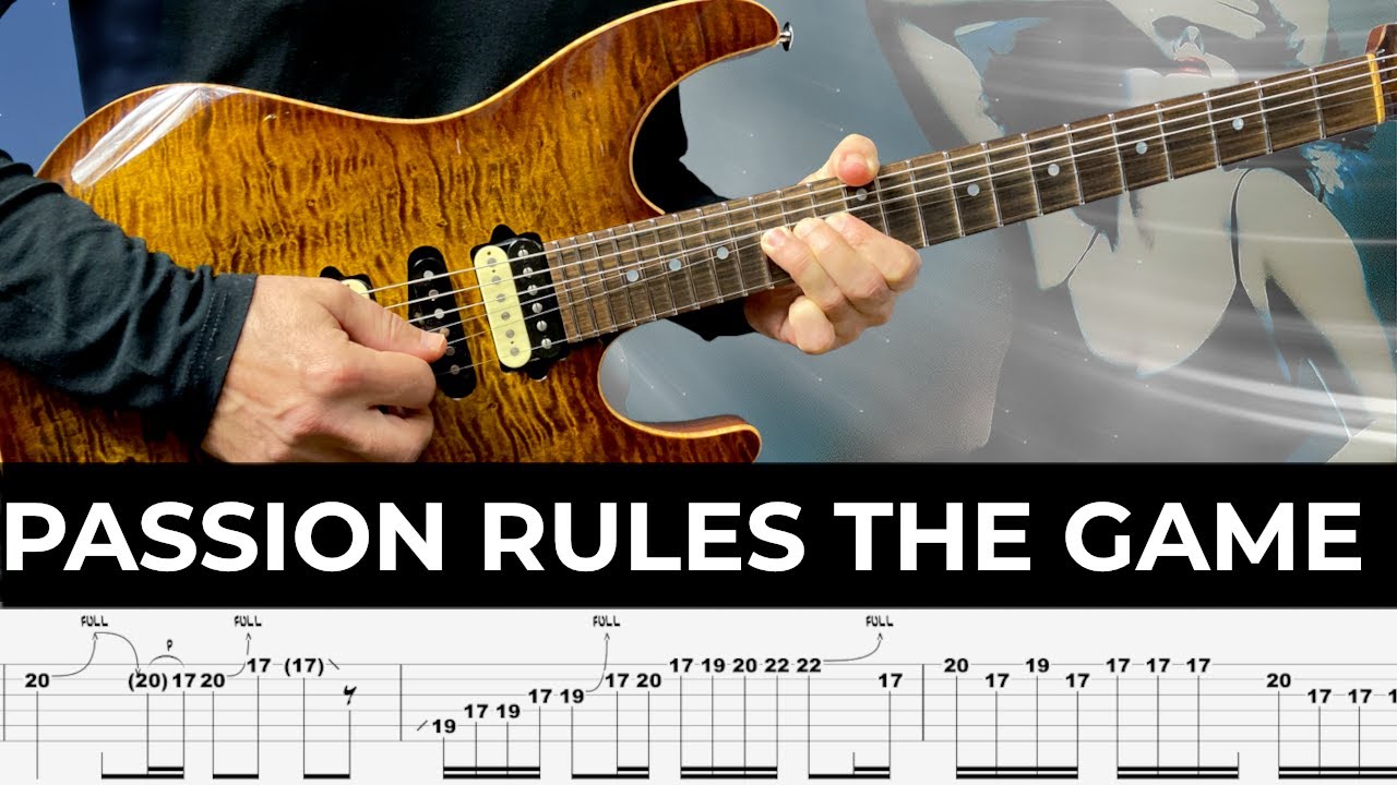 Passion Rules The Game | Scorpions | Guitar Cover  | TAB