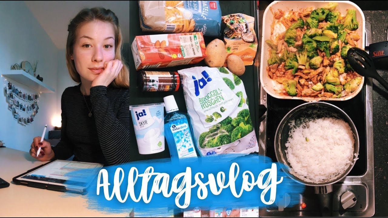ALLTAGSVLOG - UNIKRAM, EINKAUFEN, KOCHEN, HAUSHALT // JustSayEleanor