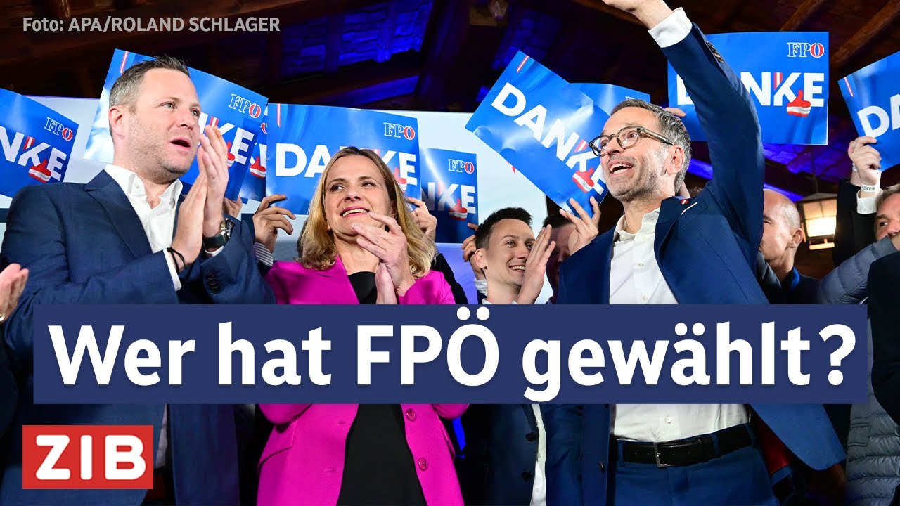 Blaue Welle: FPÖ in vielen Wählergruppen stärkste Partei | ZIB2 vom 30.09.2024