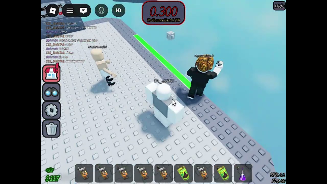 i got the world record for the pixel obby in cocos time trials 2