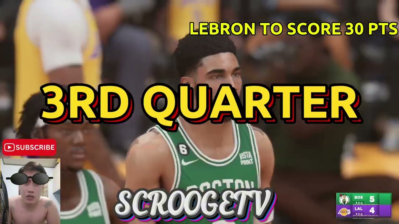 Can Lebron james score 30 points in 4 minutes?