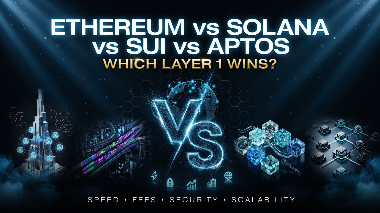 Ethereum vs Solana vs Sui vs Aptos | Which Blockchain Will Win in 2026?
