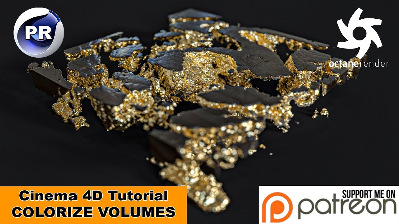 COLORIZE VOLUMES (Free Cinema 4D Tutorial)