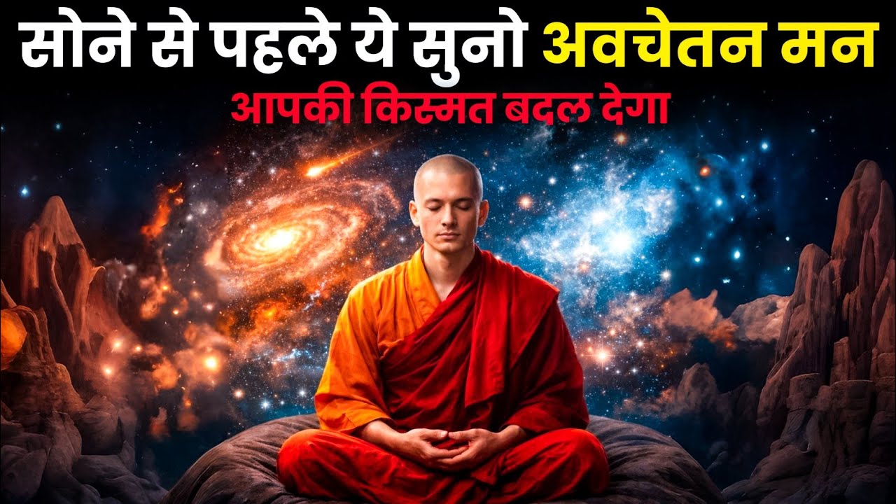 रात को सोने से पहले ये सुनो… अवचेतन मन आपकी किस्मत बदल देगा | Powerful Sleep Affirmations