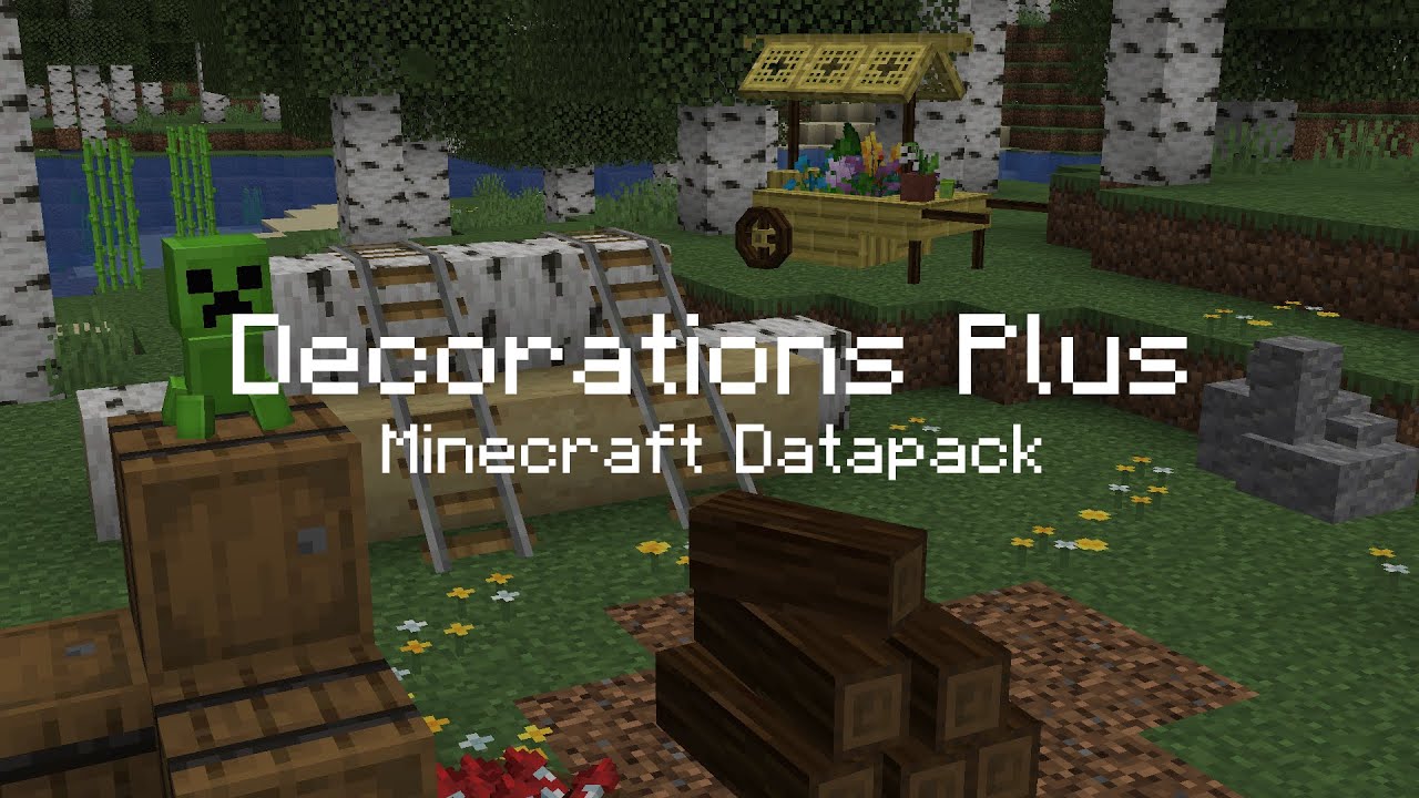 Decorations Plus - Minecraft Datapack Showcase