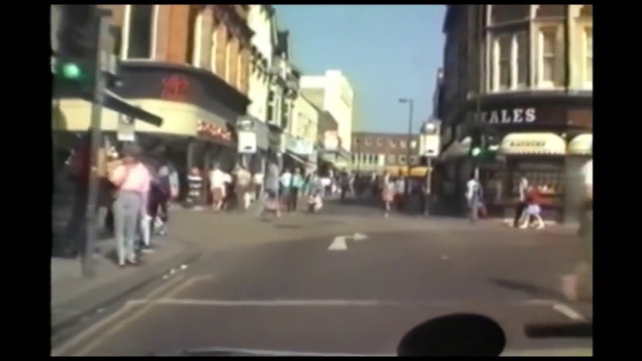 Bedford UK Town Centre 1984 Part 1