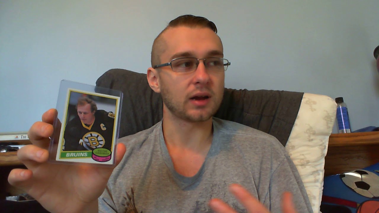 Hockey Cards Collection:  Old Boston Bruins Cards