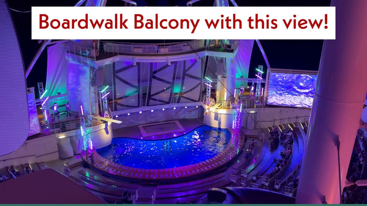 Oasis of the Seas Room 10729 Tour. Best Boardwalk Balcony!