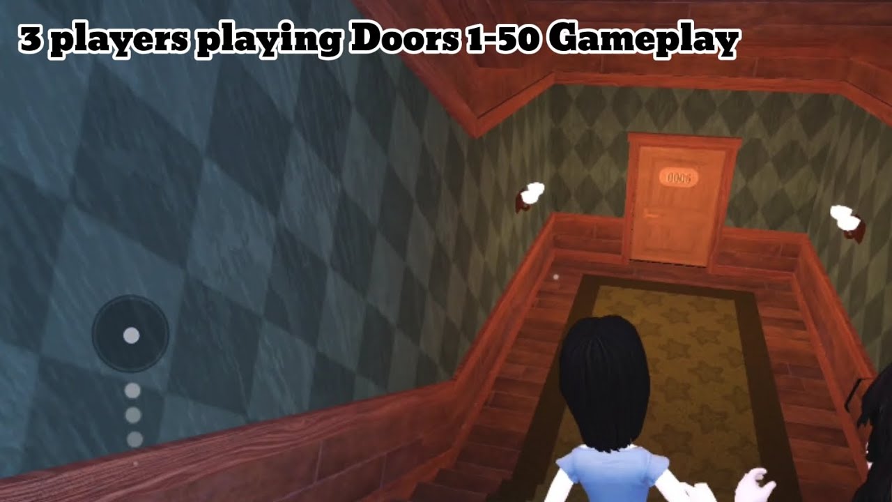 3 Players Playing Doors 1-50 Gameplay