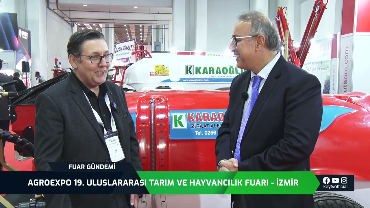 KARAOĞLU ZİRAAT   AGROEXPO 19  ULUSLARARASI TARIM VE HAYVANCILIK FUARI İZMİR