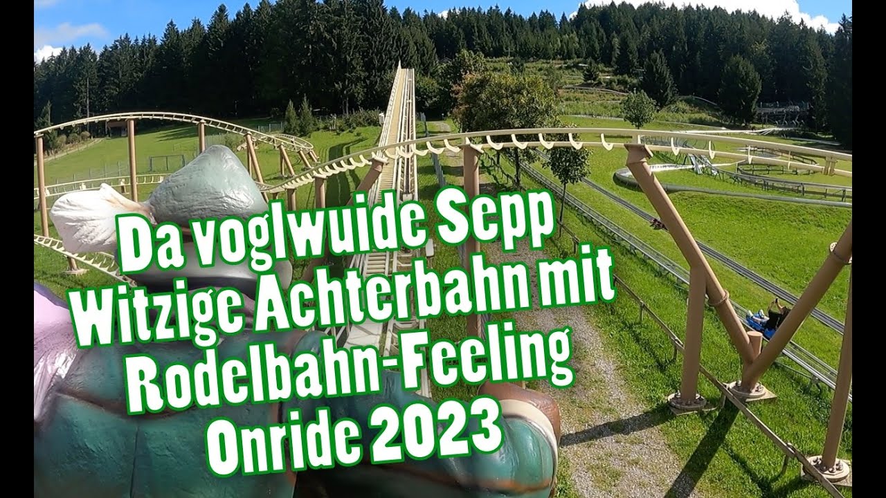 Da voglwuide Sepp - Onride 2023 | Zierer Force mit Hanglage | POV | Rodelparadies St. Englmar