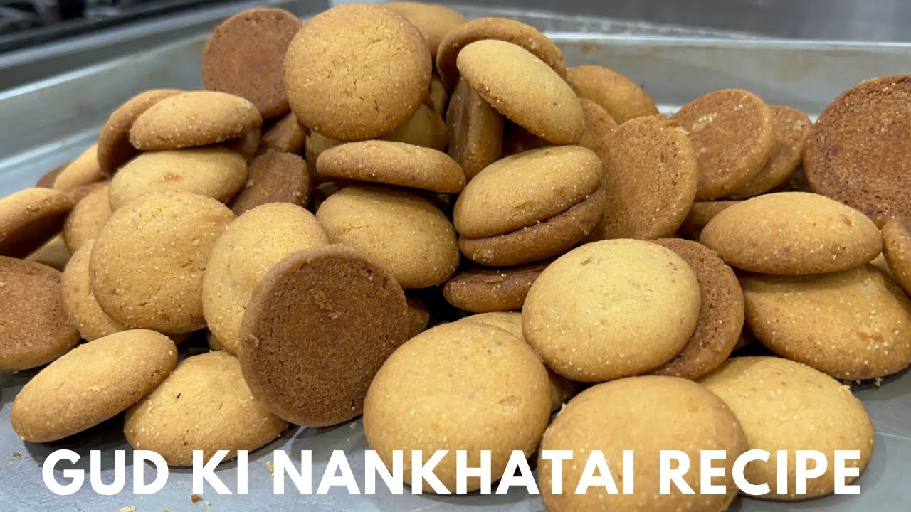 Gud Ki Nankhatai Recipe | गुड़ की नानखटाई रेसिपी | Jaggery Nankhatai Cookies | Nankhatai Recipe