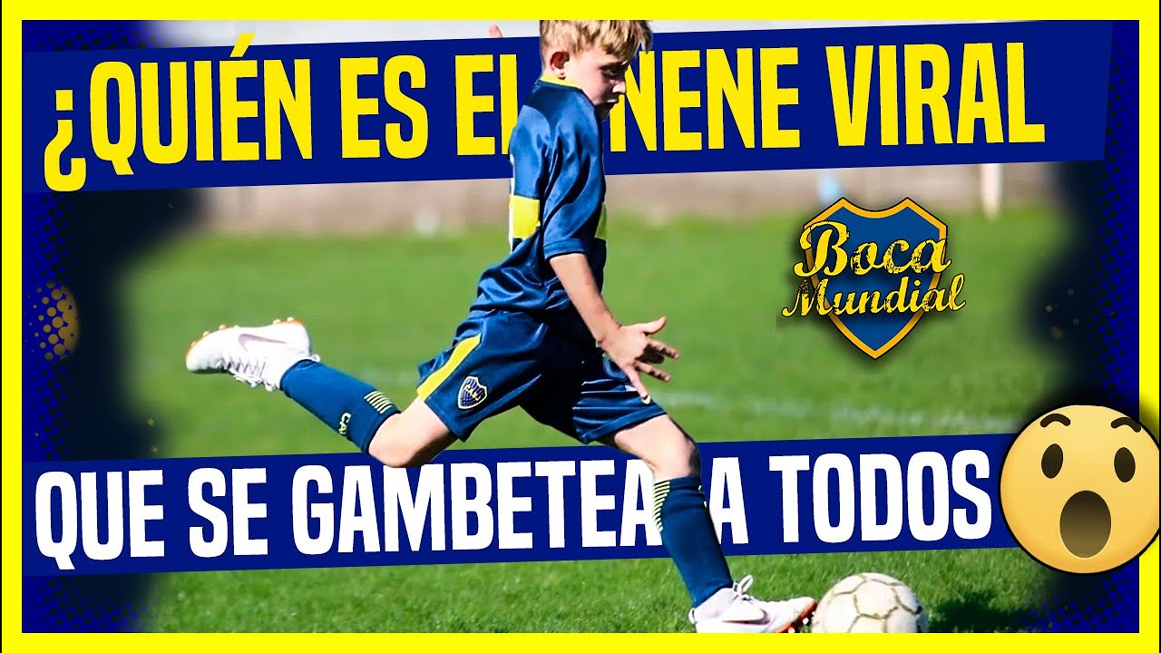 &iquest;QUI&Eacute;N ES ESE NENE? Conoc&eacute; al juvenil que se hizo viral por su gambeta