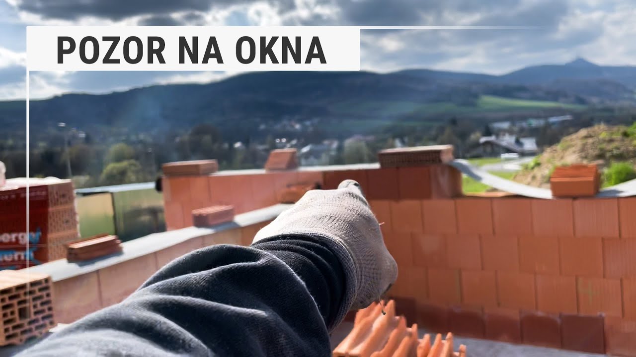 Zdění oken | #23 Stavba domu svépomocí