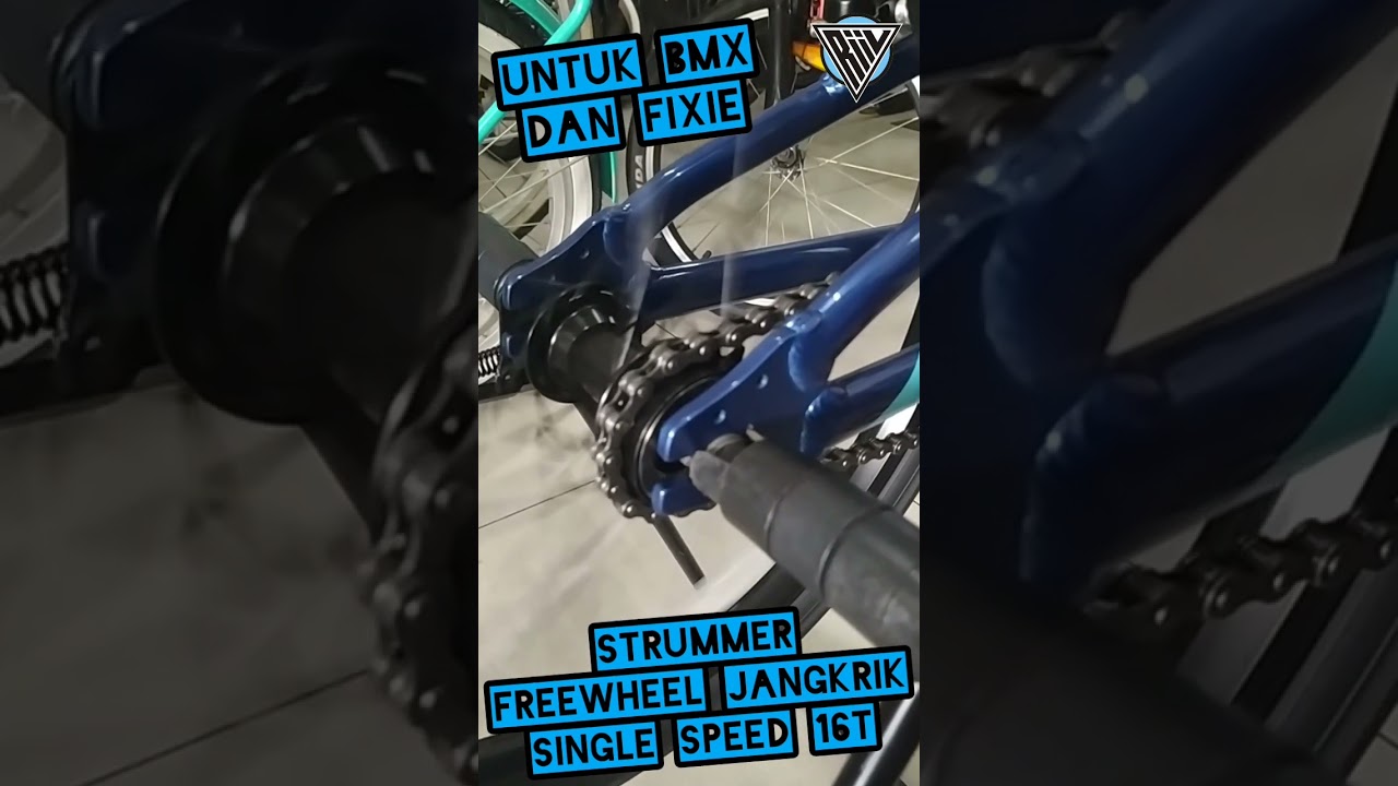 Freewheel Jangkrik 16T Strummer Bisa Fixie dan BMX Rogue Razor #freewheeljangkrik #bmx #rogue #razor