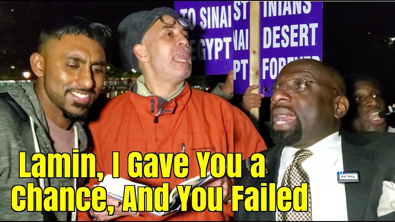 Speakers Corner - Lamin Interrupts, Nothing Will Stop Lee, Ash and Orlando Preaching The Good News
