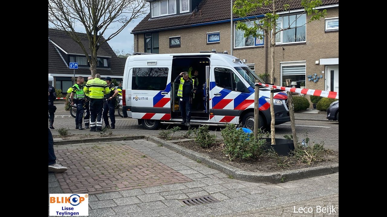 Ongeval in Lisse