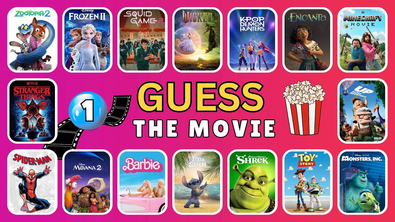 Угадай фильм по песне! 🎬 (Disney, Pixar, Marvel и другие)