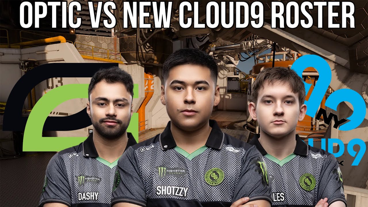 OpTic DESTROYS *NEW* Cloud9 Roster - OpTic vs C9 Full Scrims (Shotzzy POV)